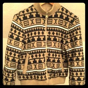 Vintage reversible printed jacket